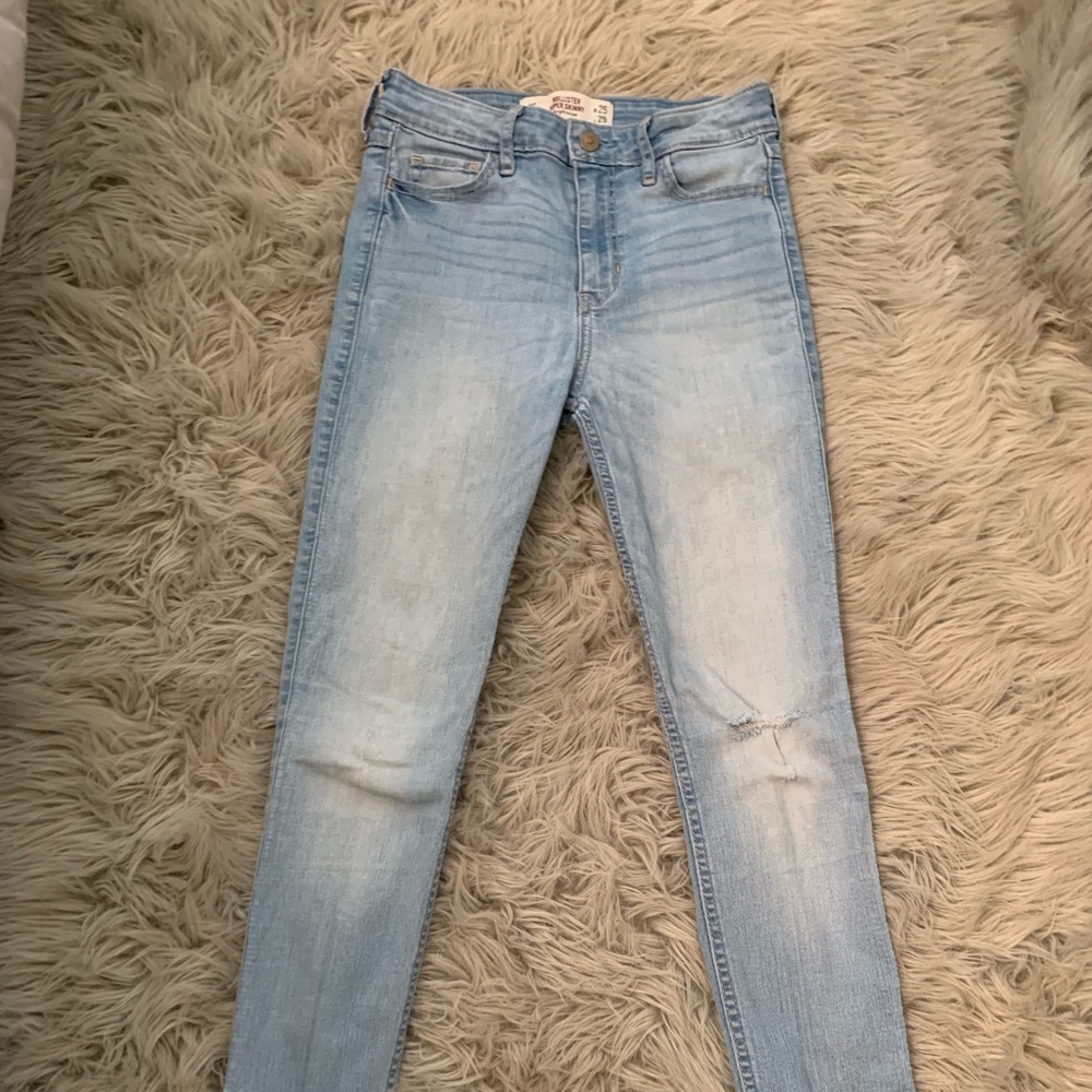 Hollister light denim jeans